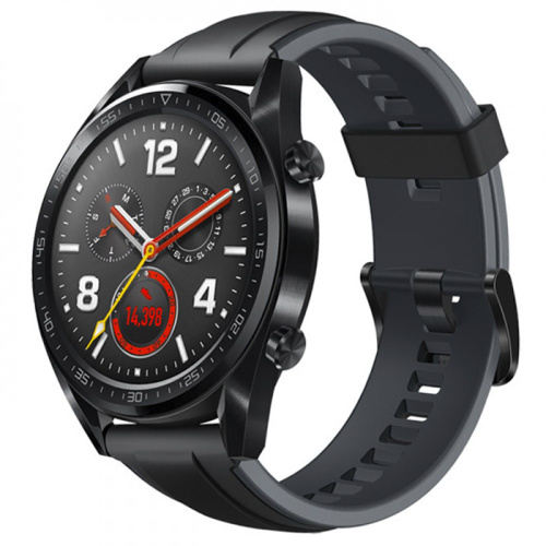 сертифицированный Умные часы Huawei GT Silicone Черный