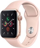 продажа Apple Watch Series 5 40mm Case Gold Aluminium Sport Band Pink Sand