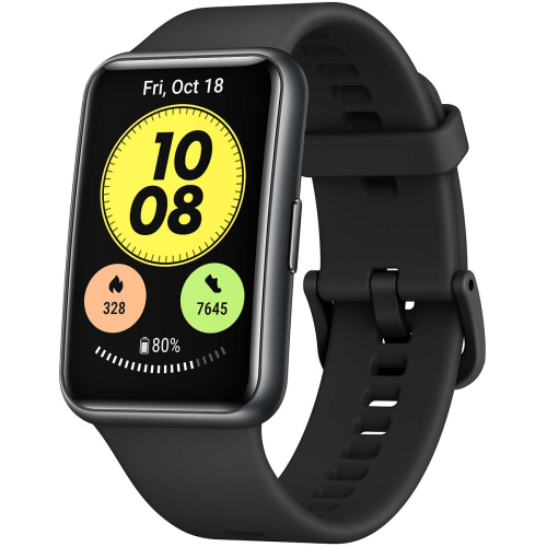сертифицированный Умные часы Huawei TIA-B09 Watch Fit New Graphite Black