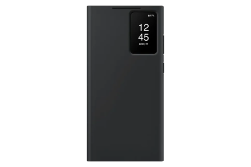 сертифицированный Чехол Samsung S23 Ultra Smart View Wallet Case черный