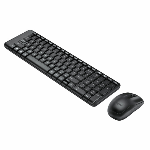 сертифицированный Клавиатура Logitech MK220 Wireless Combo Black фото 2