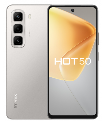 сертифицированный Infinix HOT 50 6/256GB Titanium Grey