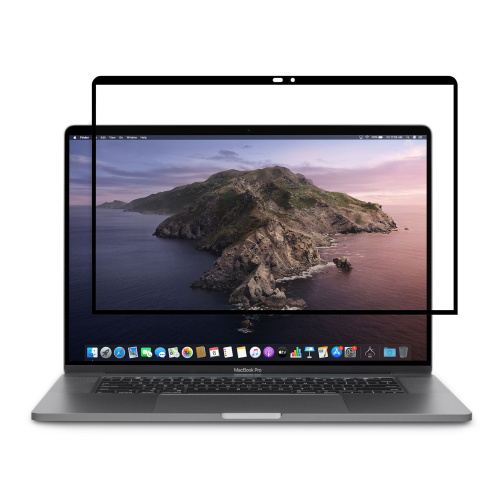 сертифицированный Защитное покрытие на экран Moshi iVisor MacBook Pro 16 Black