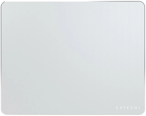 сертифицированный Коврик Satechi Aluminum Mouse Pad для компьютерной мыши 24x19x0,5 серебряный
