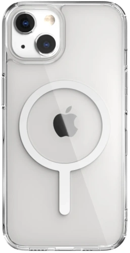 сертифицированный Накладка для Apple iPhone 13 MagCrush White SwitchEasy