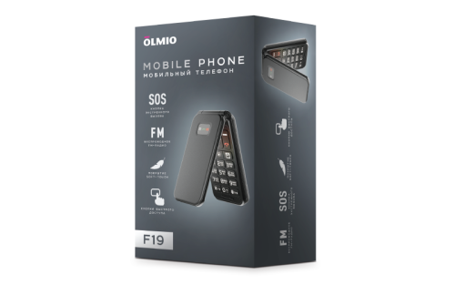 сертифицированный Olmio F19 Черный фото 6