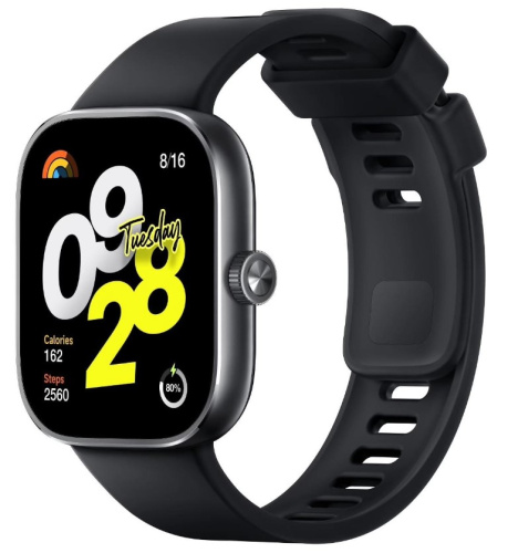сертифицированный Часы Xiaomi Redmi Watch 4 Obsidian Black (X51494)