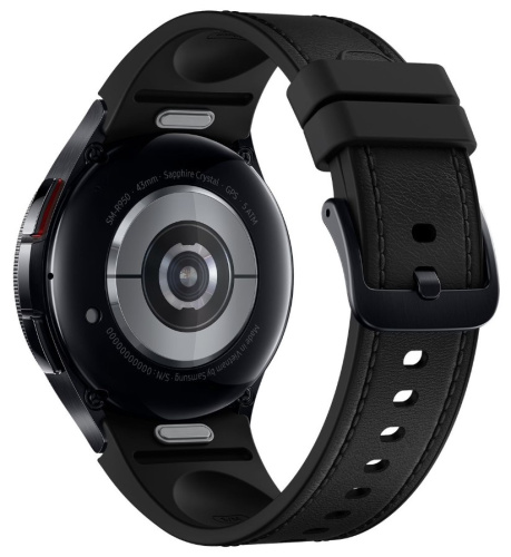 сертифицированный Часы Samsung Galaxy Watch 6 Classic 43мм 1.3" AMOLED корп.черн. рем.черный фото 4