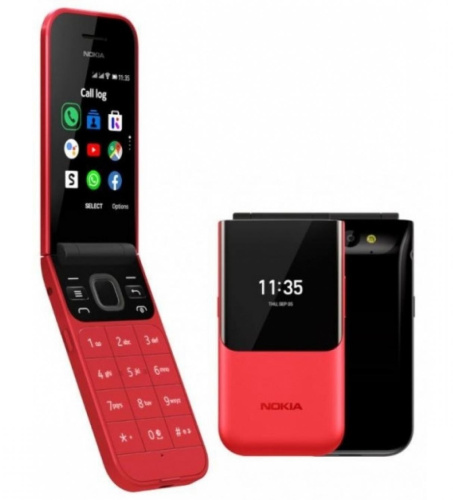 сертифицированный Nokia 2720 DS TA-1175 Красный