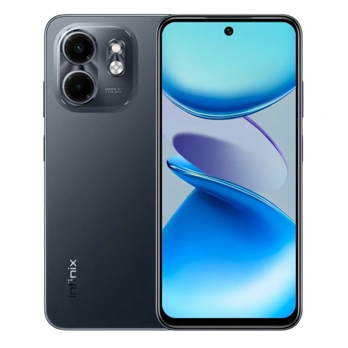 сертифицированный Infinix SMART 9 4/128GB Metallic Black