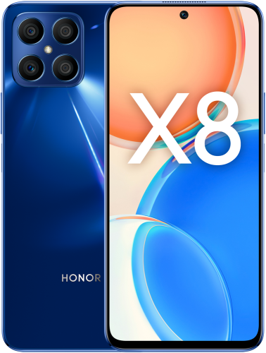 сертифицированный Honor X8 6/128GB Blue