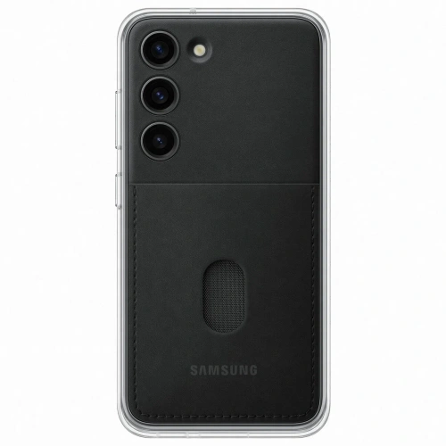 сертифицированный Накладка Samsung S23 Frame Case черная