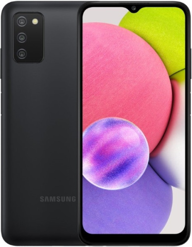 сертифицированный Samsung A03s A037F 64GB Черный