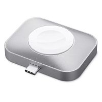 продажа ЗУ беспроводное Satechi USB-C 2 in 1 Wireless Charging Dock для Apple Watch и AirPods серый космос