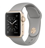 продажа Apple Watch Series 1 38mm Case Gold Aluminium Sport Band Concrete