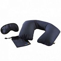 продажа Комплект из надувной подушка и маски Travel Blue Total Comfort Set темно-синий