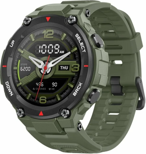 сертифицированный Часы Amazfit T-Rex Army Green