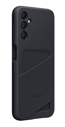сертифицированный Накладка Samsung A14 Card Slot Сase черная фото 3