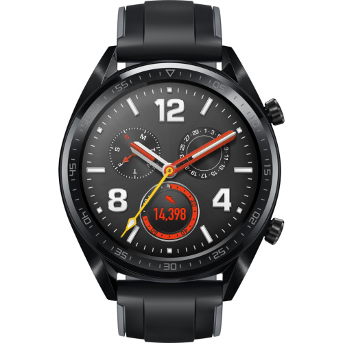 сертифицированный Умные часы Huawei GT Silicone Черный фото 2