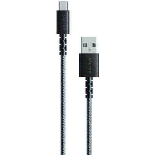 сертифицированный Дата-кабель Anker A8022 PowerLine Select+ USB-A to USB-C 0,9m Black