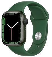 продажа Apple Watch Series 7 GPS 41mm Case Blue Aluminium Band Green