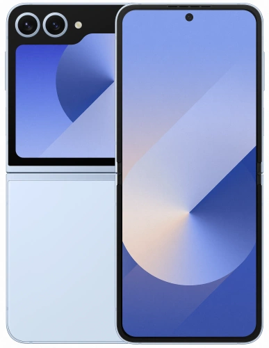 сертифицированный Samsung Z Flip 6 5G F741B 12/512GB Голубой RU