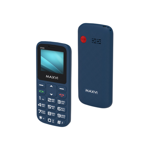 сертифицированный Maxvi B100i Синий