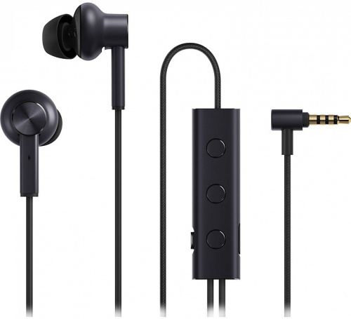 сертифицированный Наушники Xiaomi Mi Noise Canceling Earphones (черный) фото 2