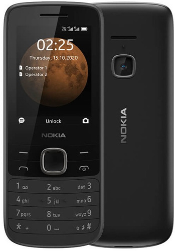 сертифицированный Nokia 225 DS TA-1276 Черный фото 2