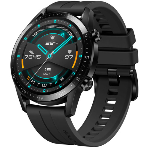 сертифицированный Умные часы Huawei GT 2 Latona Черный фото 2
