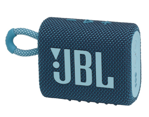 сертифицированный Акустическая система JBL GO 3 Синяя фото 2
