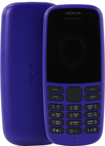сертифицированный Nokia 105 DS (TA-1174) Синий фото 2