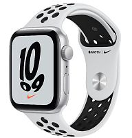 продажа Apple Watch Series SE 44mm Case Silver Aluminium Nike Sport Band Platinum