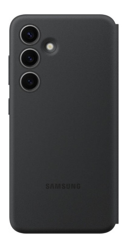 сертифицированный Чехол Samsung S24 Smart View Wallet Case черная фото 2