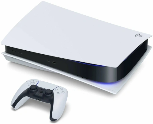 сертифицированный Игровая приставка PlayStation 5 CFI-1216A белый/черный фото 2