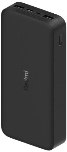 сертифицированный Внешний аккумулятор Xiaomi Redmi Power Bank 20000mAh 18W Fast Charge Черный (X26922) фото 2