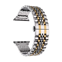продажа Ремешок для Apple Watch Band 42/44mm Lyambda Castor сталь серебро/золото