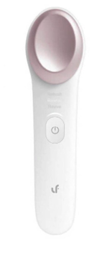 Массажёр для глаз Lefan Eye Hot and Cold Massage бело-розовый сертифицированный сертифицированный Массажёр для глаз Lefan Eye Hot and Cold Massage бело-розовый