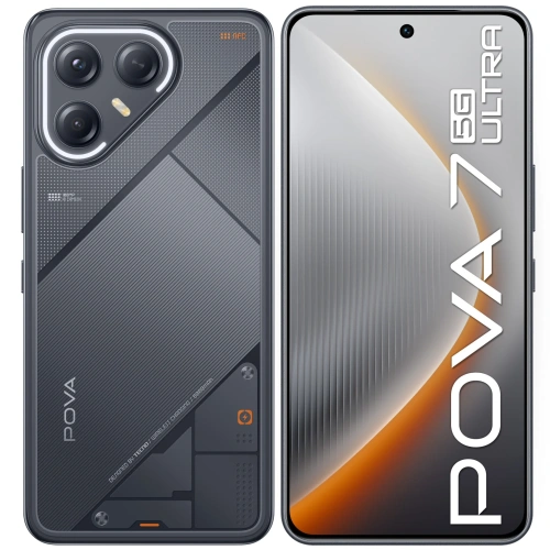 сертифицированный TECNO POVA 7 Ultra 5G 12/256GB Geek Black