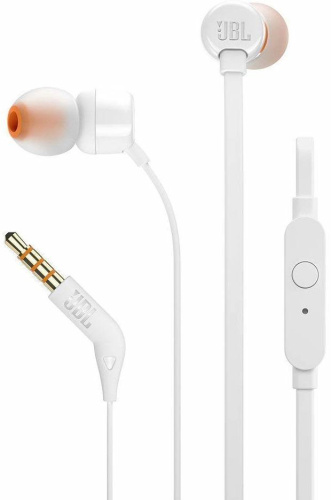 сертифицированный Наушники JBL T100 Белые фото 2