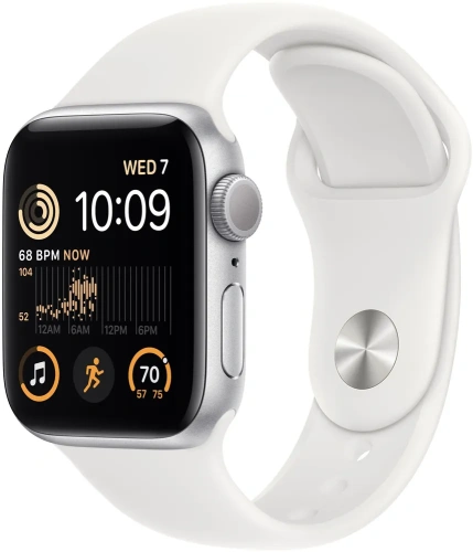 сертифицированный Apple Watch Series SE 40mm 2022 Sport Silver GB