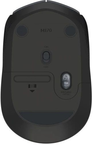 сертифицированный Беспроводная мышь Logitech  M170 Wireless Mouse Grey фото 4