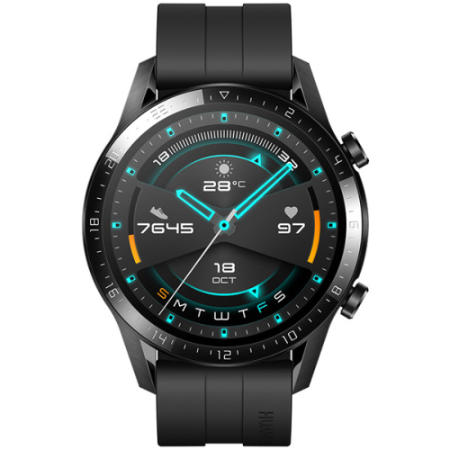 сертифицированный Умные часы Huawei GT 2 Latona Черный фото 3