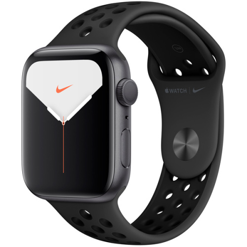 сертифицированный Apple Watch Series 5 44mm Case Space Grey Aluminium Nike Sport Band Anthracite/Black