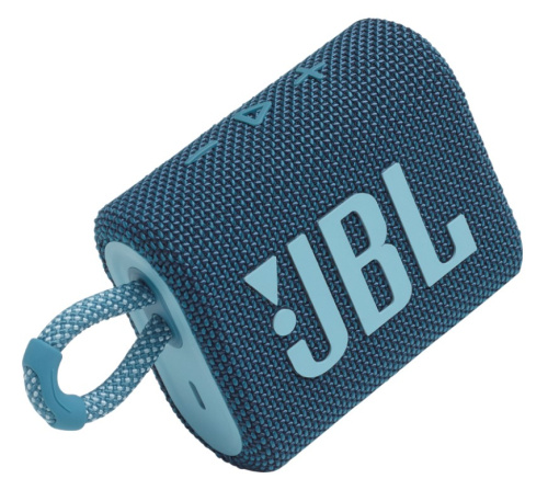 сертифицированный Акустическая система JBL GO 3 Синяя фото 3