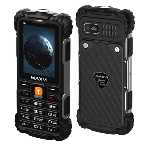 сертифицированный Maxvi R1 Черный