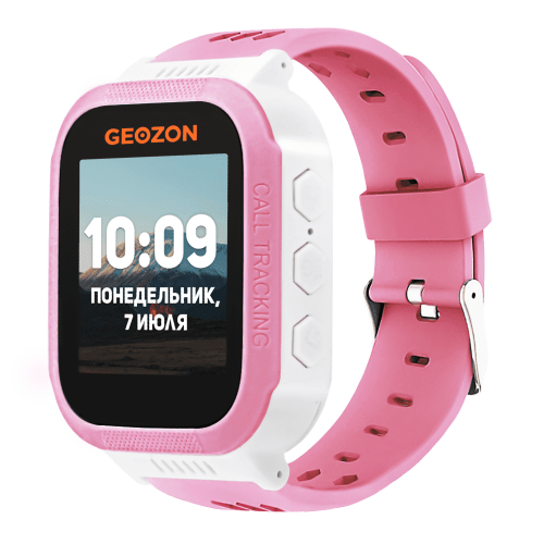 сертифицированный Детские часы GEOZON Classic розовые