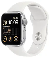 продажа Apple Watch Series SE GPS 40mm Case Silver Aluminium Sport Band White