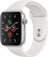 продажа Apple Watch Series 5 40mm Case Silver Aluminium Sport Band White