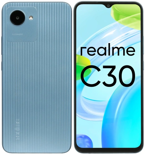сертифицированный Realme C30 4/64GB Голубой